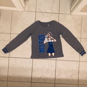 JUSTICE Lightweight Besties Sweatshirt (Size 12)